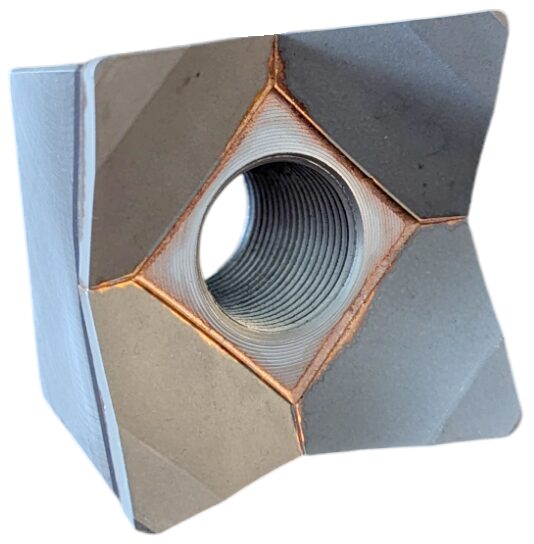 no shank durable carbide saw tooth